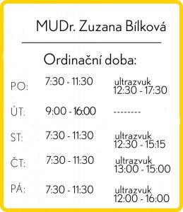 MUDr. Zuzana Bílková