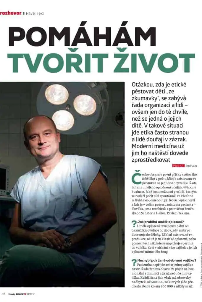 Rozhovor s prim. MUDr. Texlem ve 100+1 Zázracích medicíny 16 - Sanatorium Helios CZ začátek rozhovoru